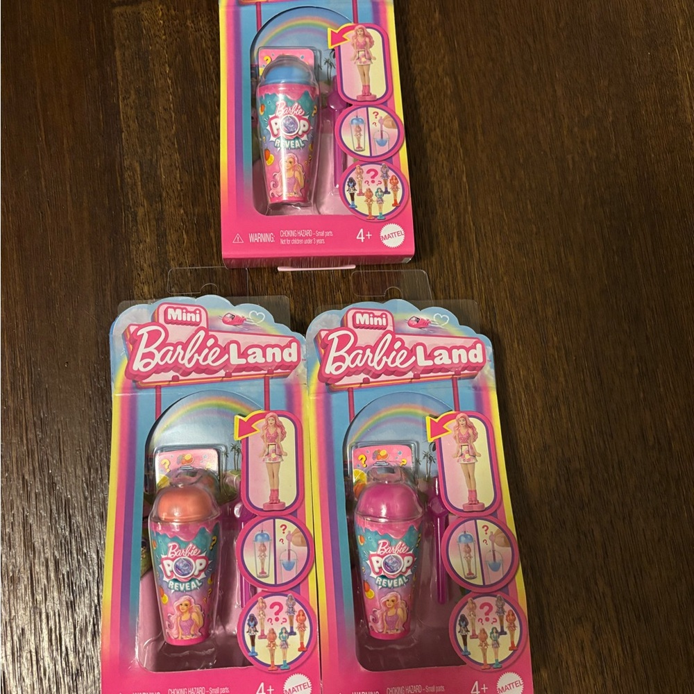 Barbie Land Mini Bath Set - Pink and Blue